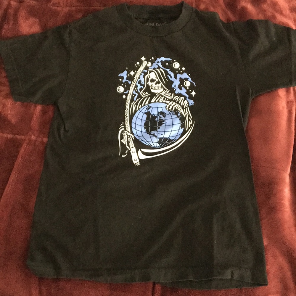 Grim days doomsday world tour shirt